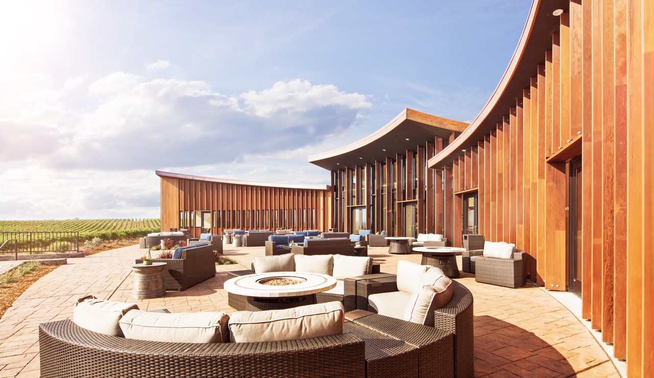 Bouchaine Vineyard Tasting Room in Carneros