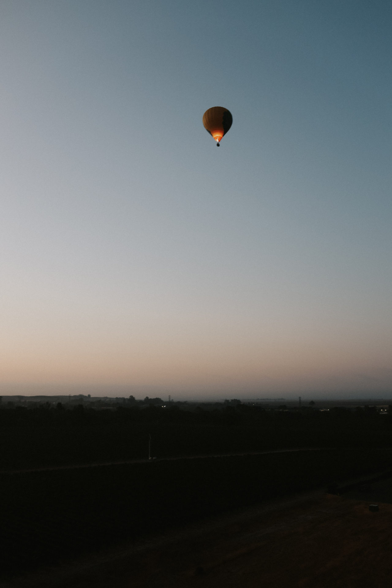 hot air balloon view on hot air balloon Sonoma