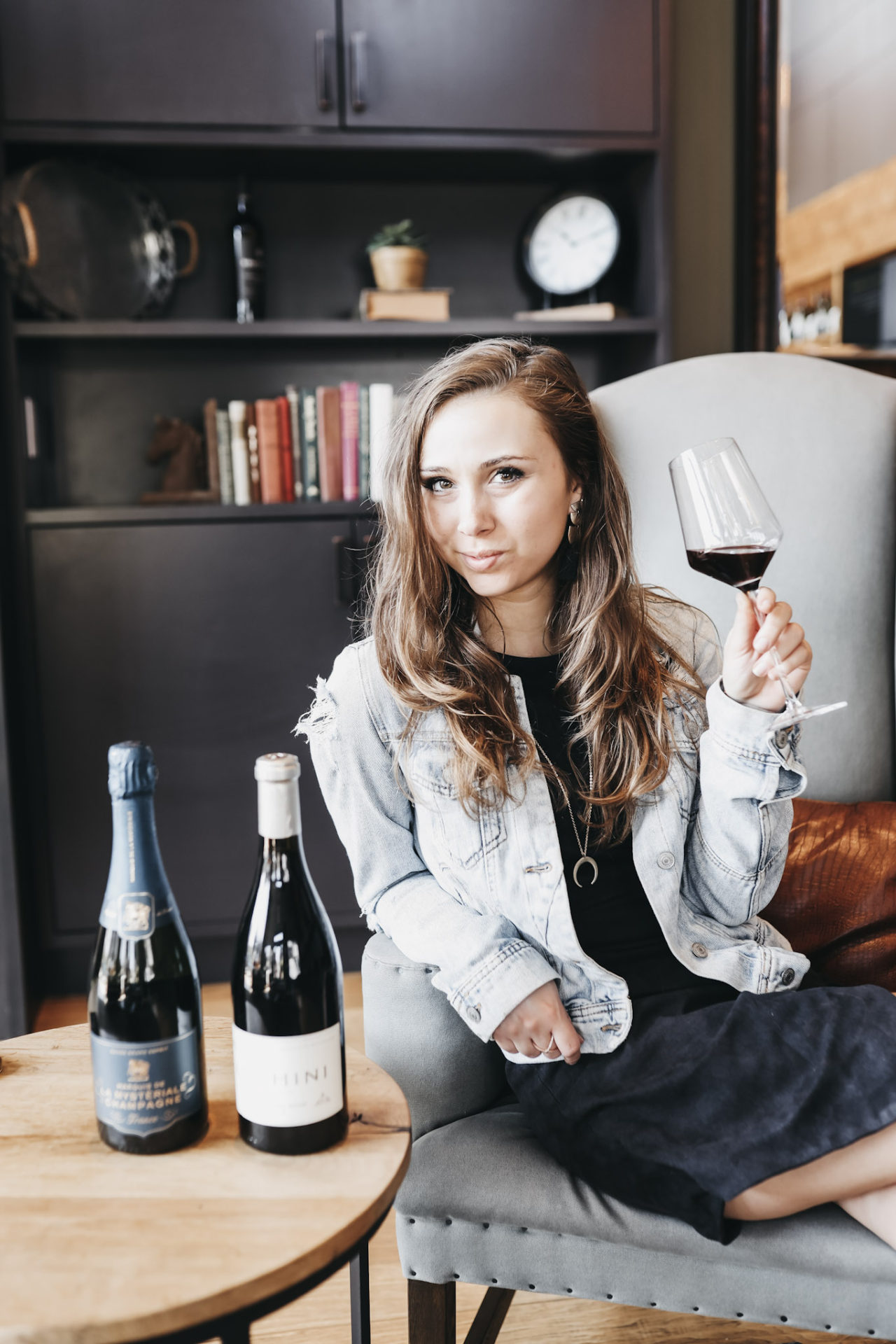 WTSO Review - Paige sipping wines from WTSO