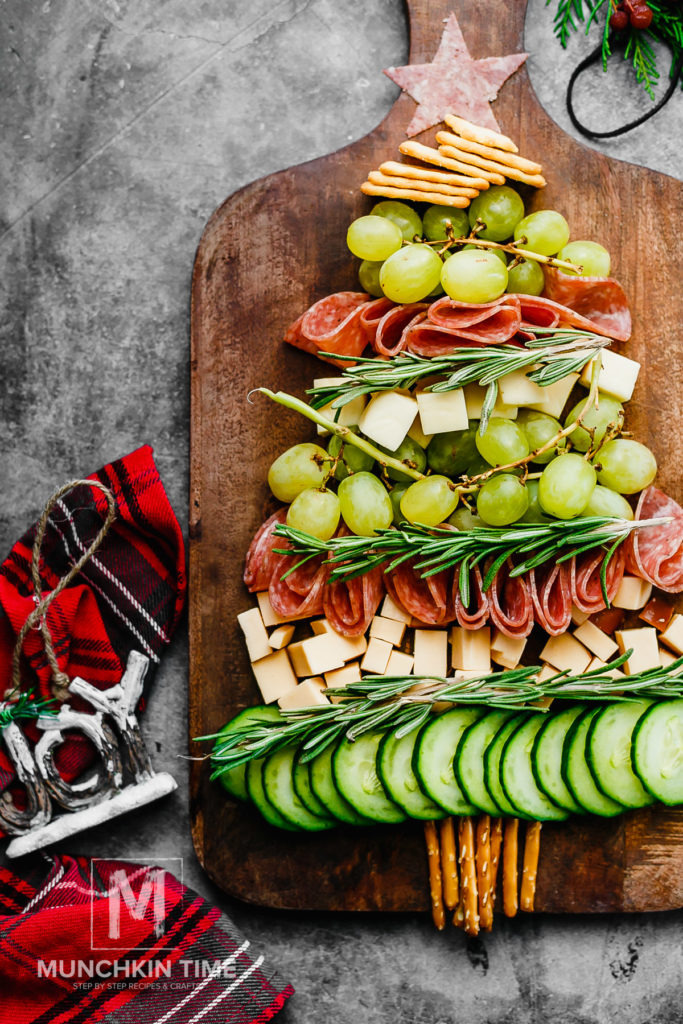 Christmas tree platter
