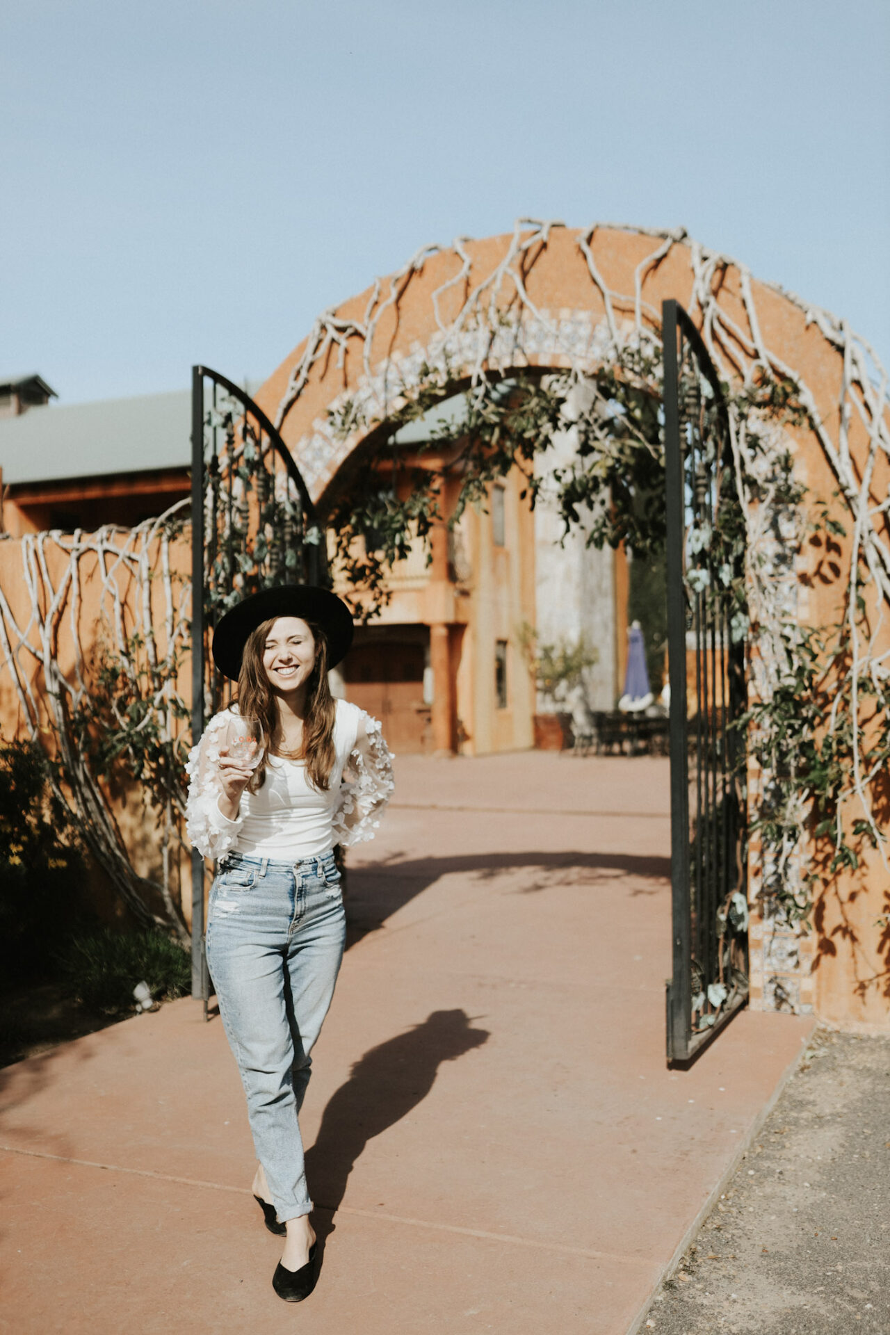 St. Jorge winery gate, Lodi, CA