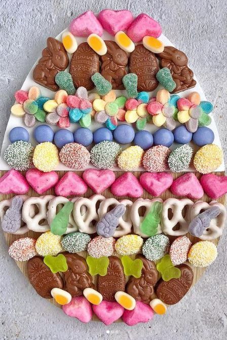 Easter Candy Charcuterie