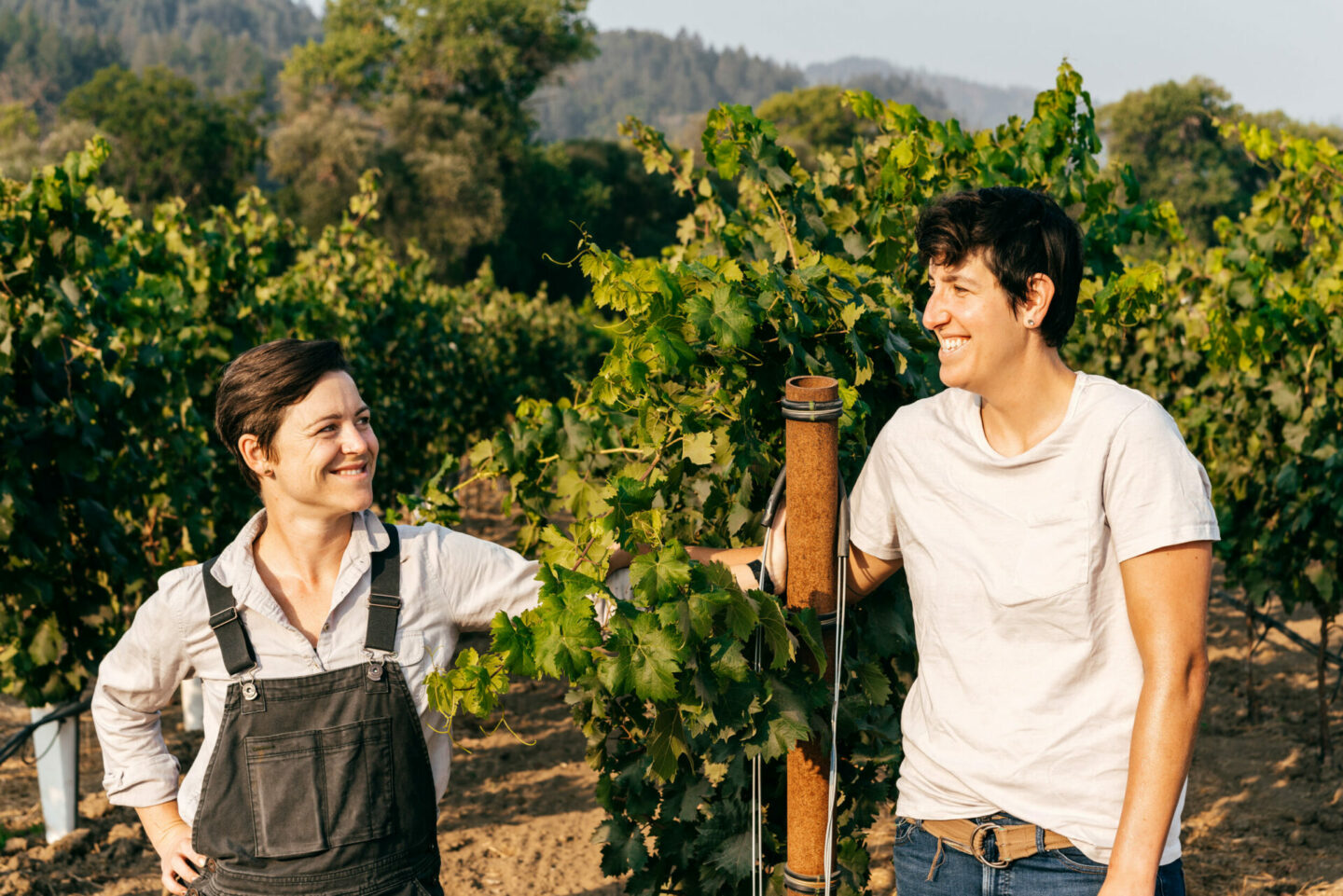 Birdhorse wine makers Corinne and Katie