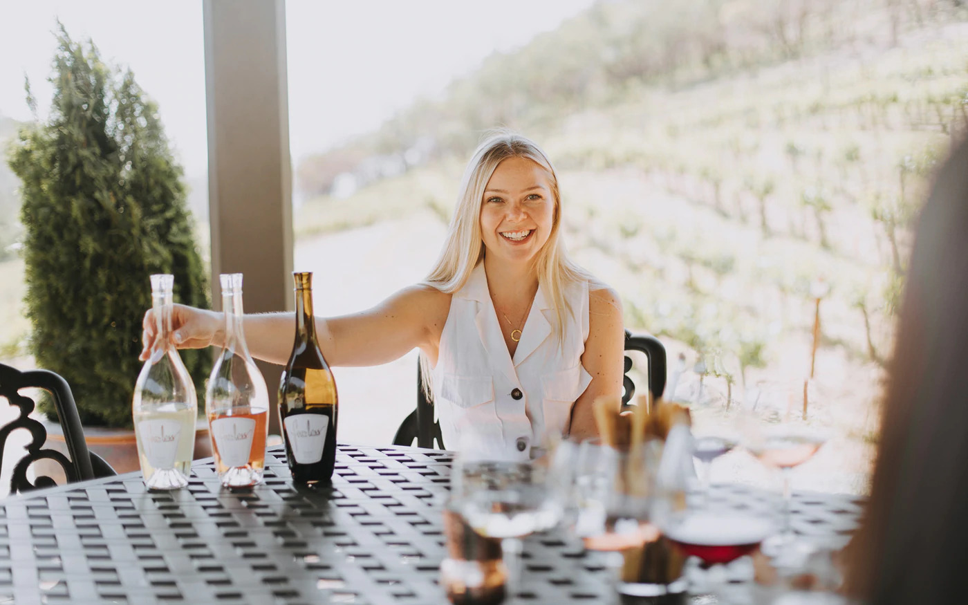 Chelsea Hoff, female winemaker of Fearless Wines