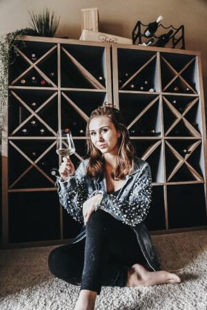 DIY Ikea Shelf Wine Rack Hack