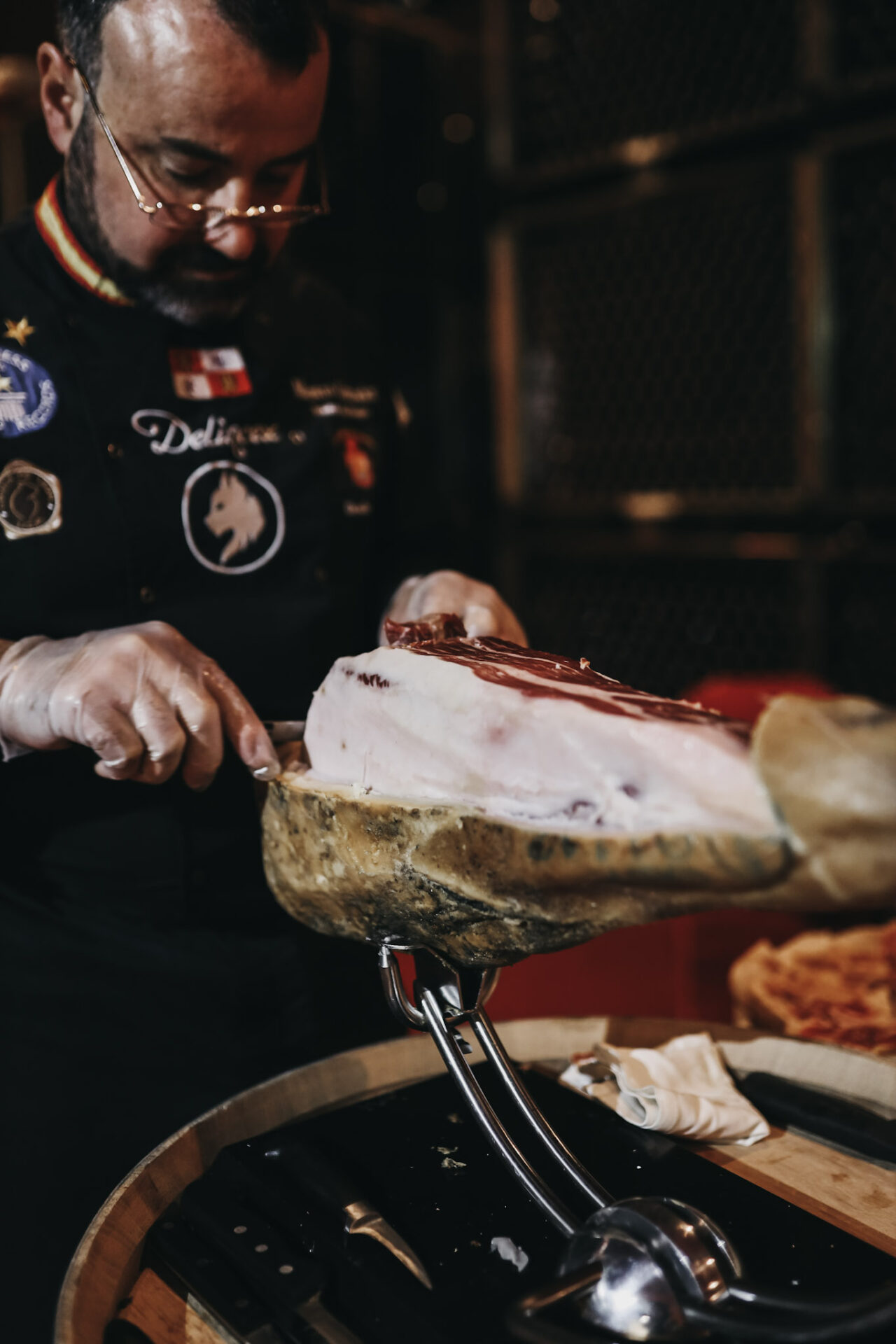 Jamon in Ribera del Duero Spain