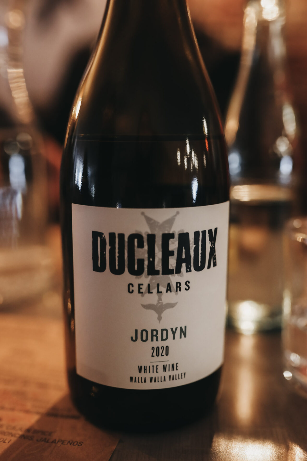 Ducleaux Cellars Jordyn Wine Bottle