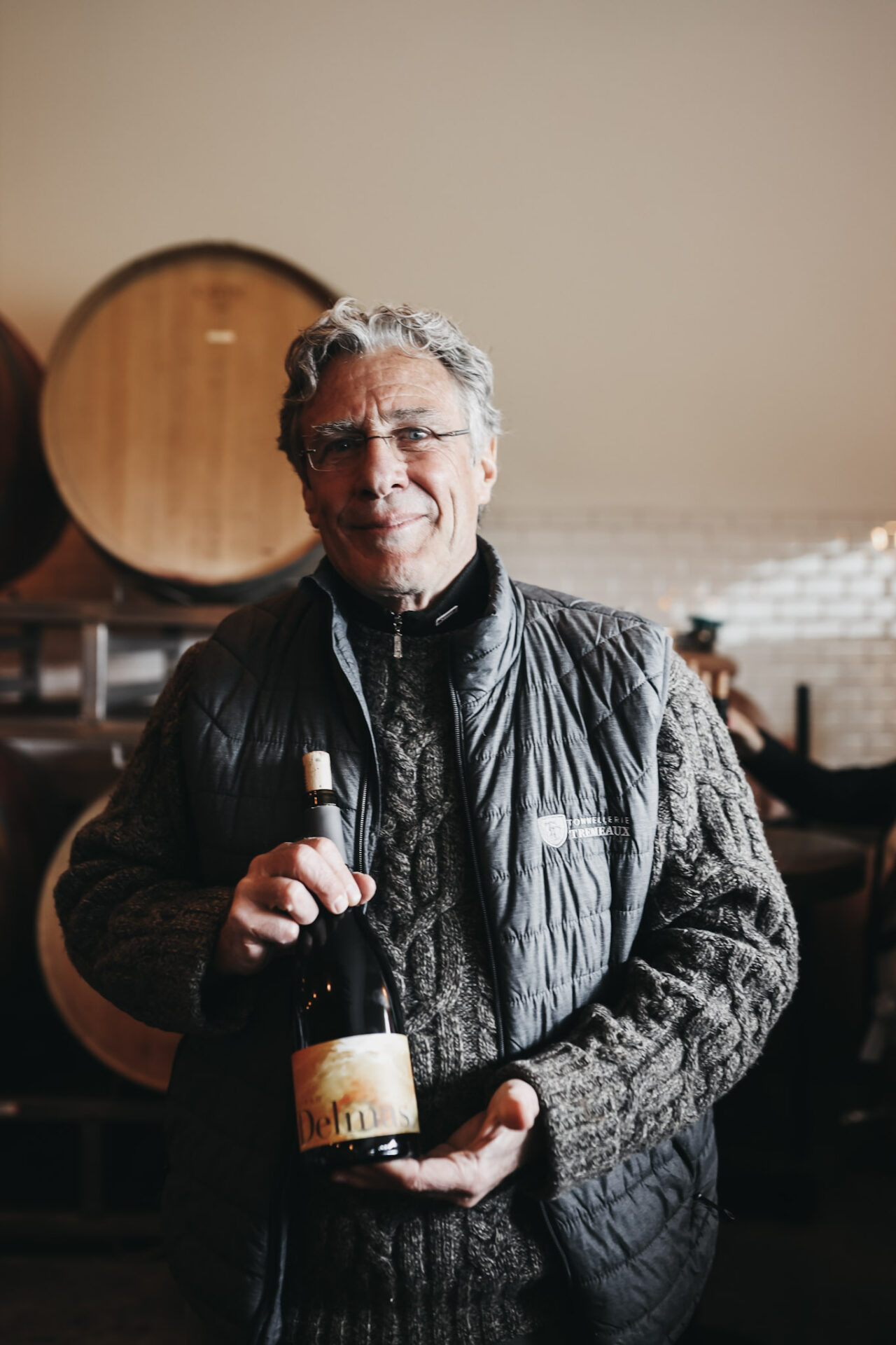 Steve Robertson of Delmas Cellars in the Rocks District