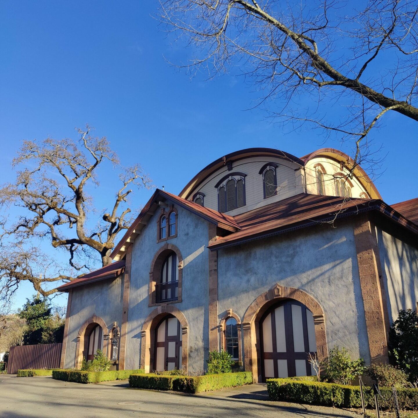 Charles Krug Winery, a winery that offers a pre packages picnic in Napa