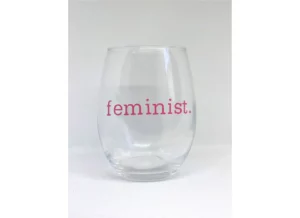 Feminist Minimalist Glass