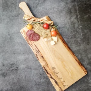 Live Edge Charcuterie Board