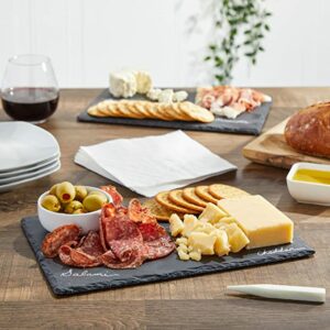 Slate Cheese Board Set