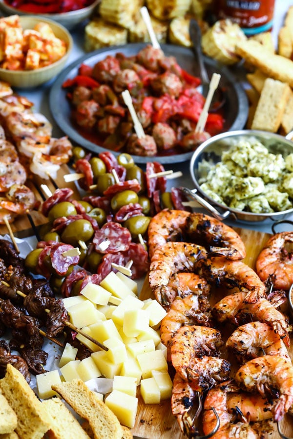 Summer BBQ and Spicy Skewers Charcuterie