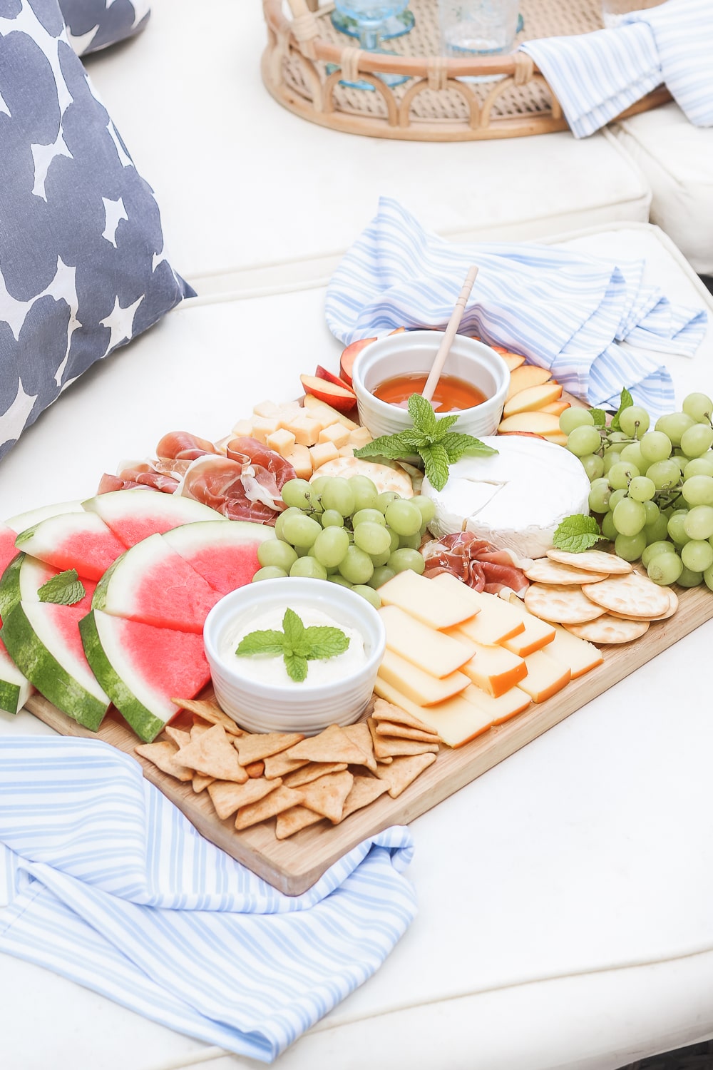 Simple Summer Charcuterie Board