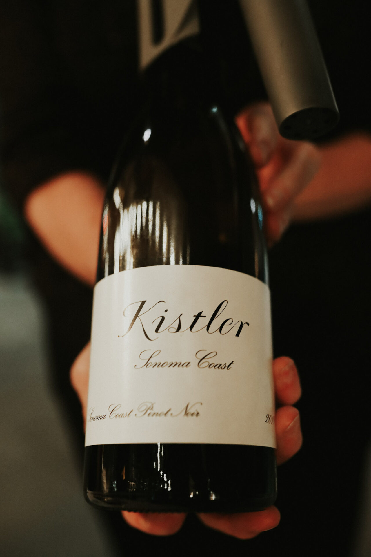 Kistler Pinot Noir bottle