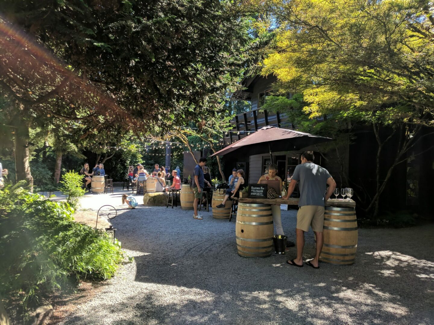 JM Cellars tasting room in Woodinville, WA