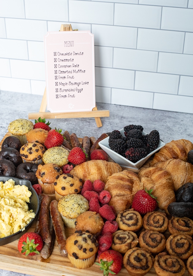 On a list of breakfast charcuterie board ideas