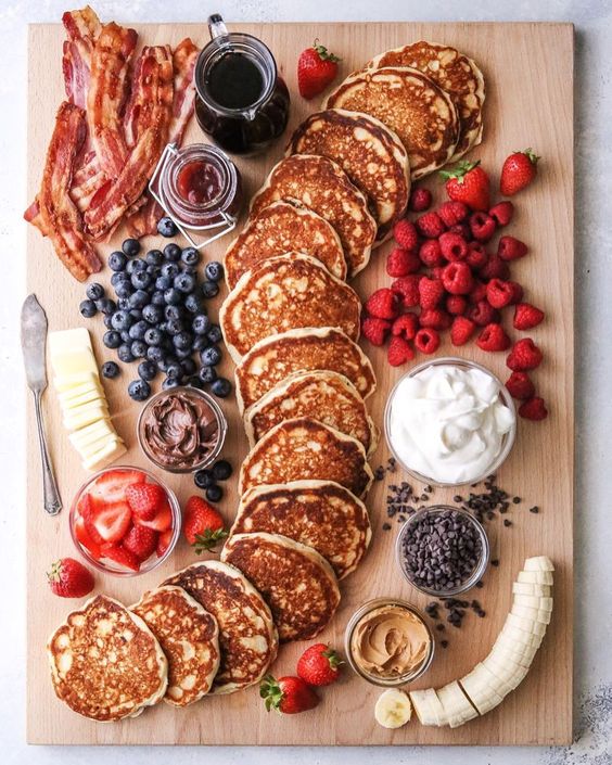 Pancake Charcuterie Board