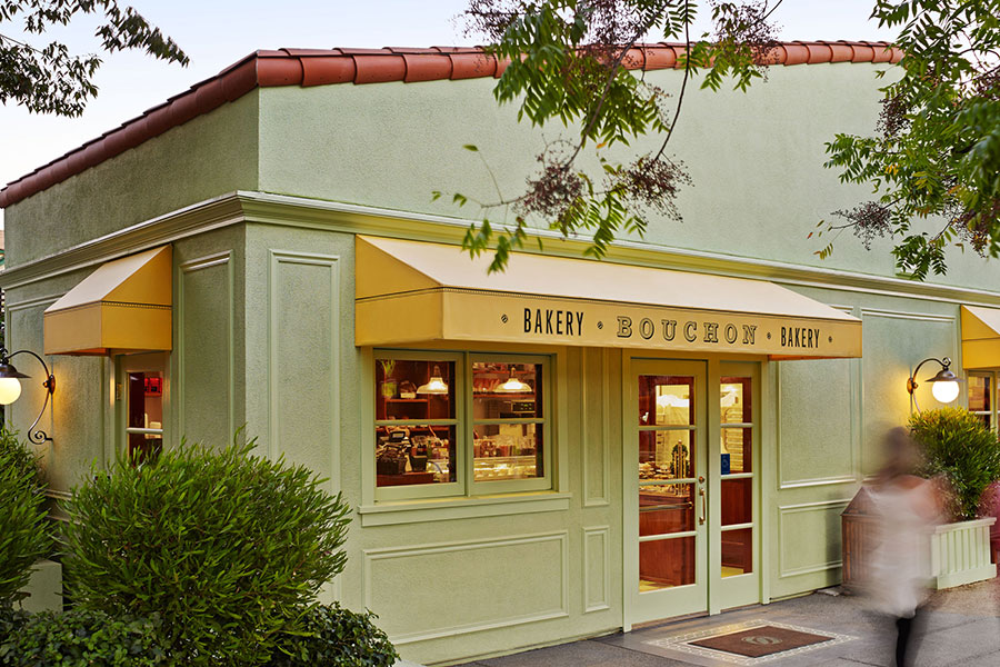 Bouchon Bakery, the perfect first stop before you check out the Yountville wineries