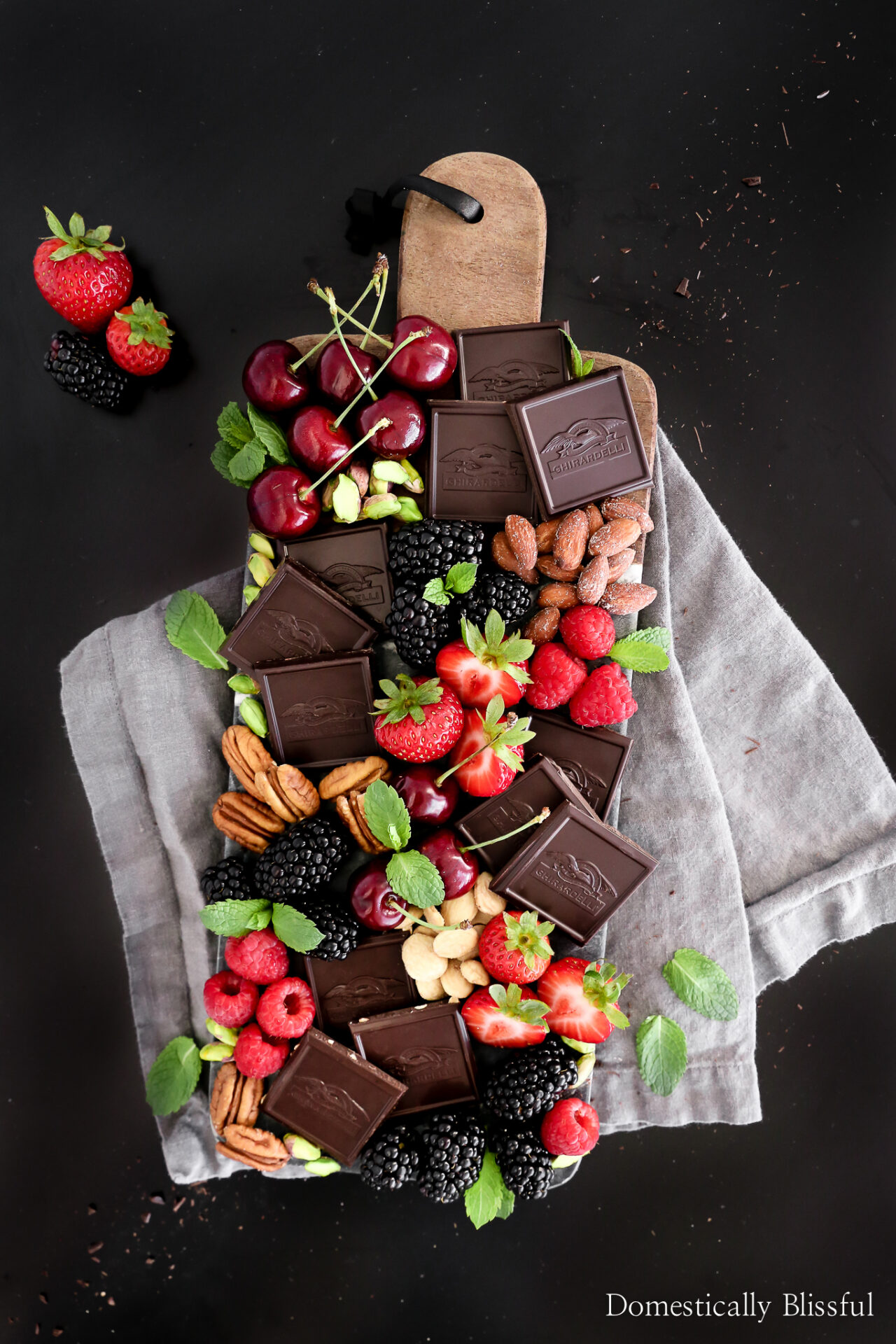Gourmet Chocolate Dessert Board