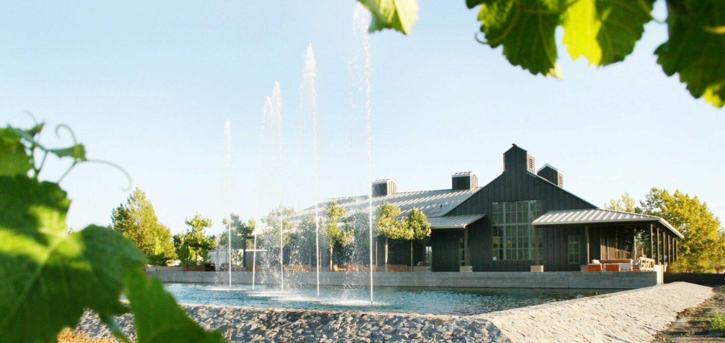 Alpha Omega winery in Oakville