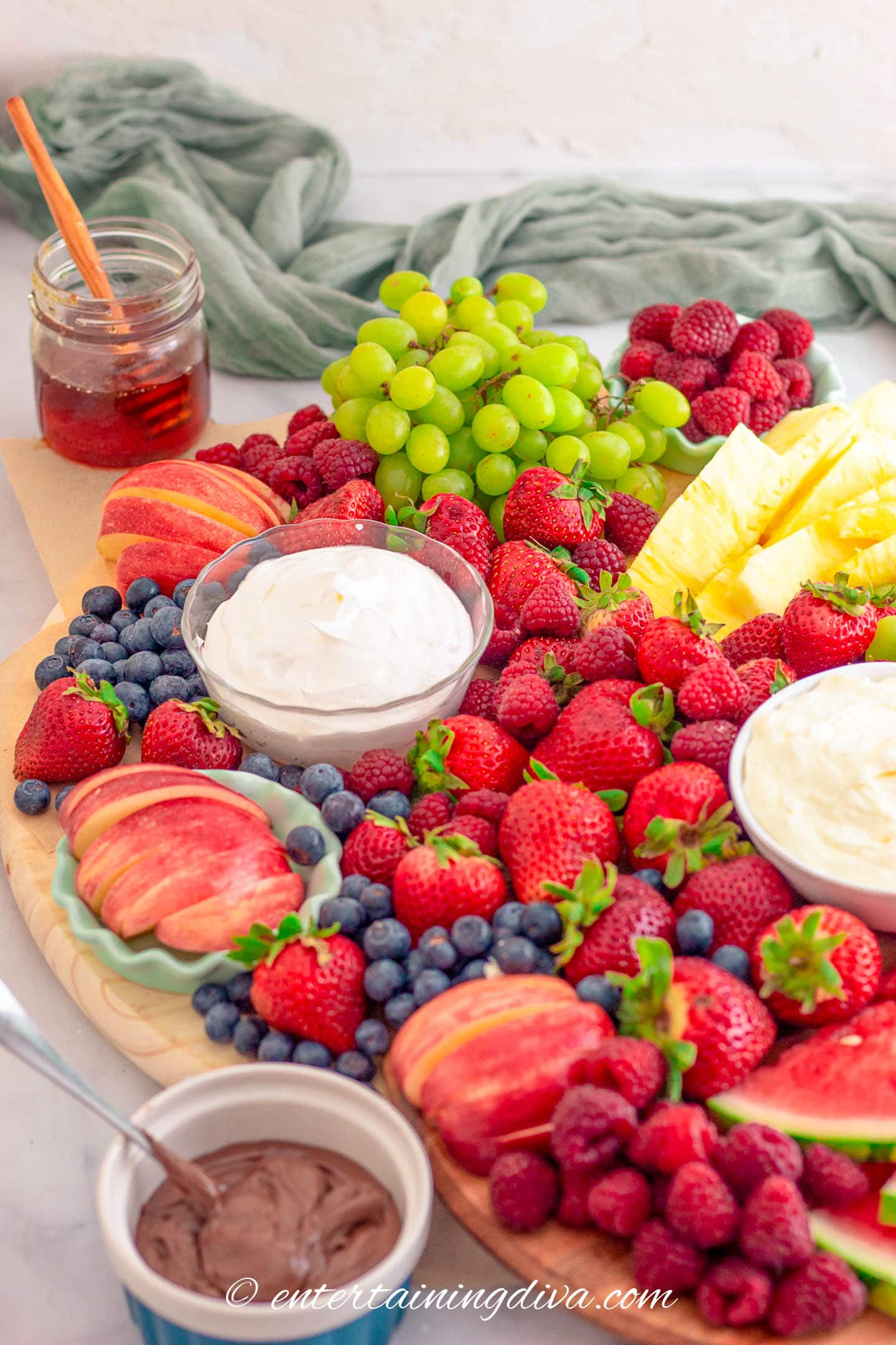 Fresh Fruit Charcuterie Board