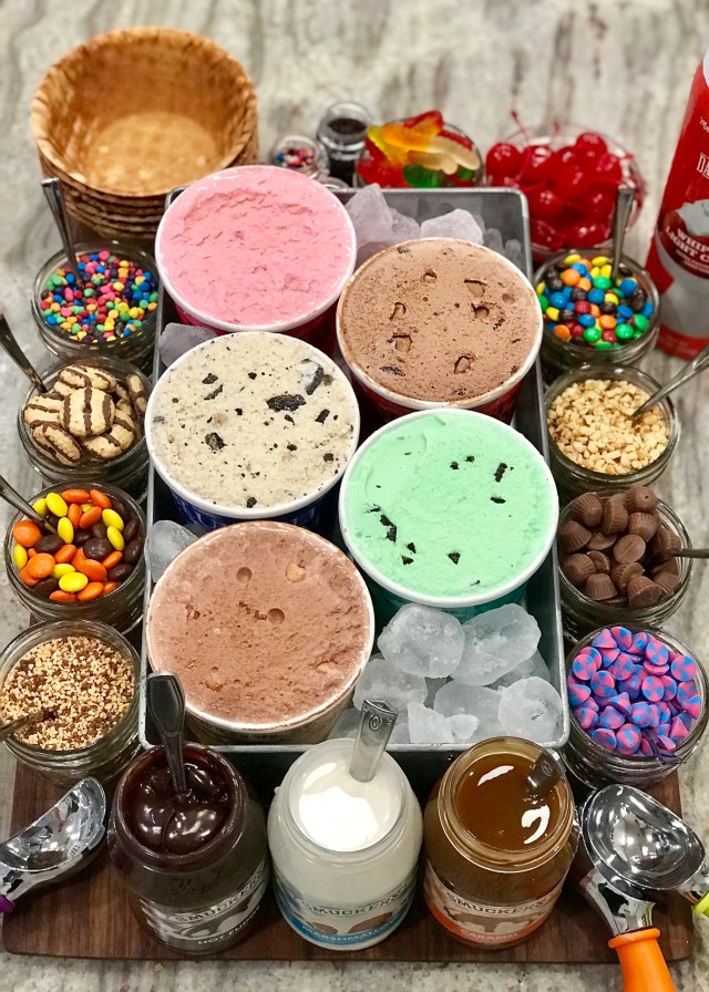 Ice Cream Sundae Board