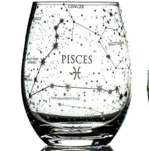 Greenline Goods Astrology Wine Glass