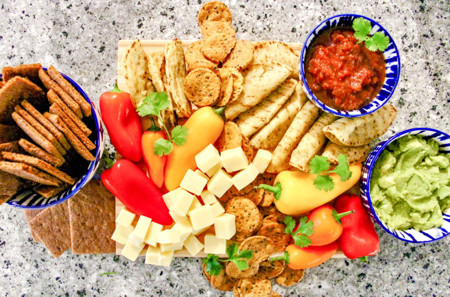 Spicy Mexican Charcuterie Board