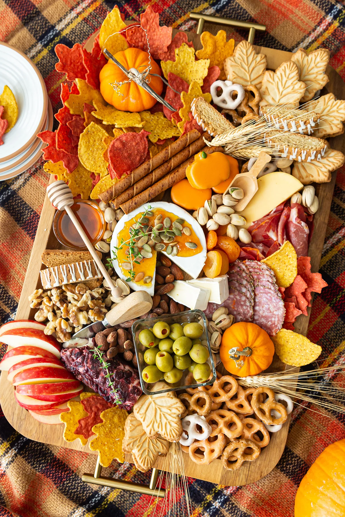 The Perfect Fall Cheese Board - Reluctant Entertainer