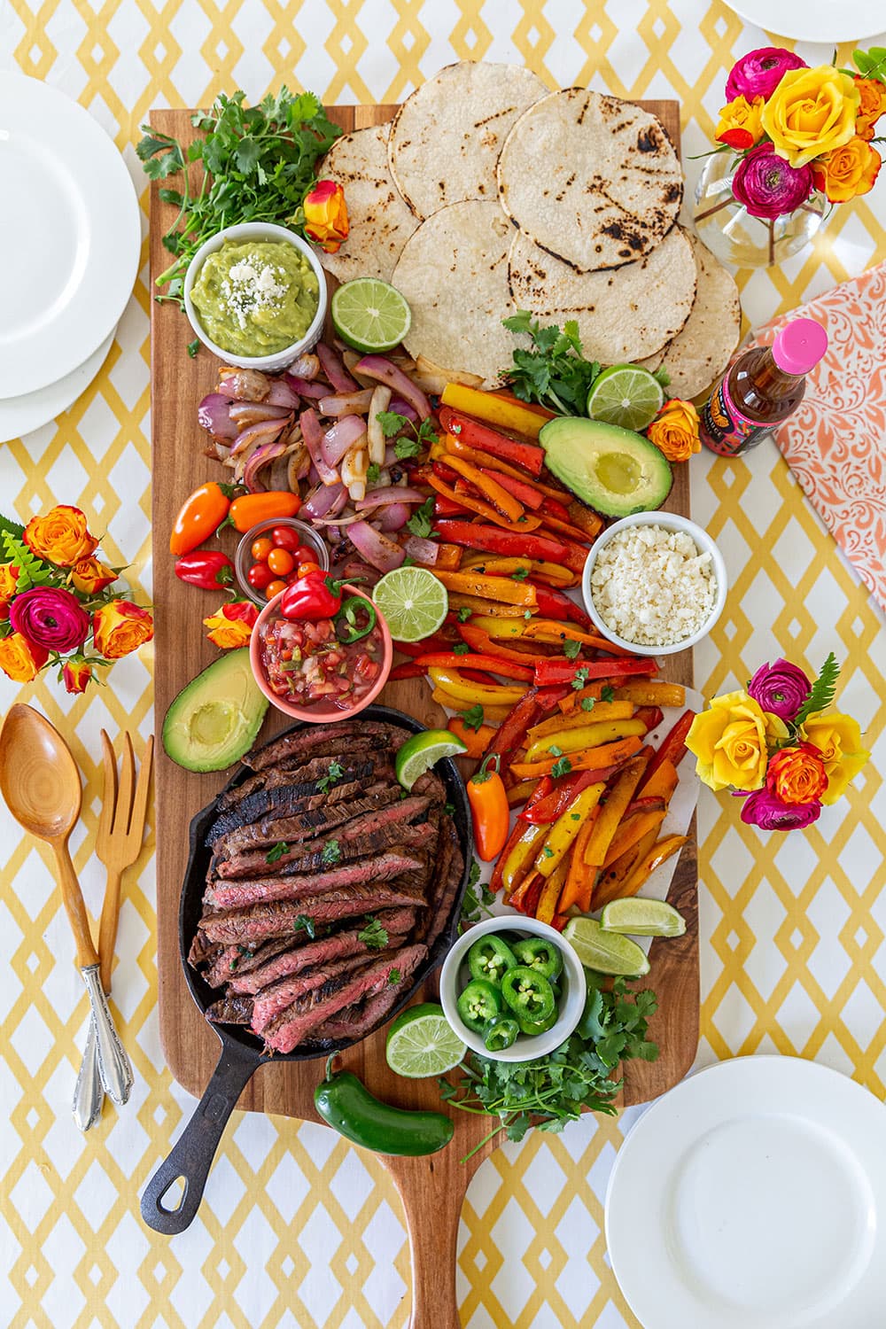 Steak Fajita Grazing Board