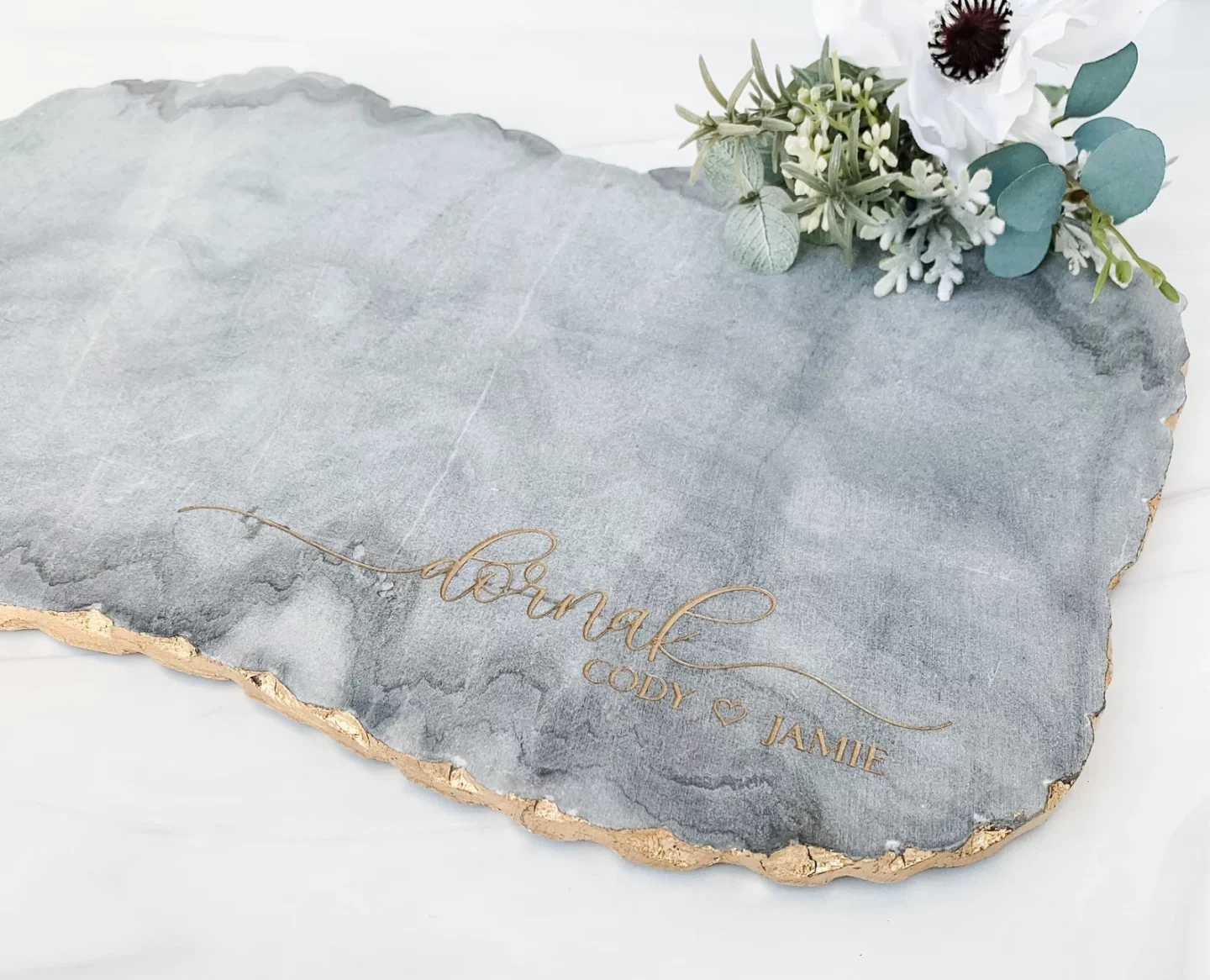 Etsy marble charcuterie board