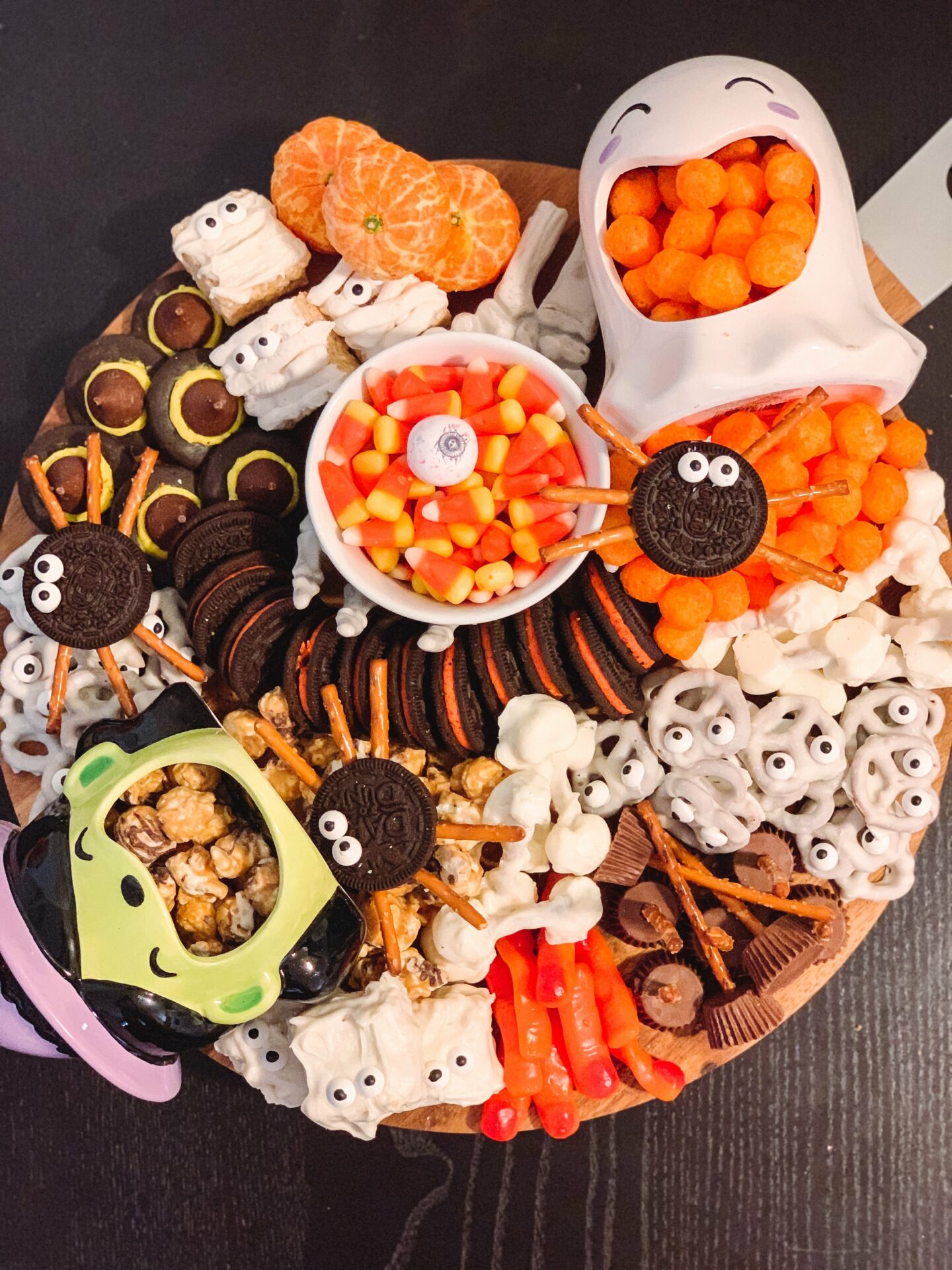 Festive Halloween Snack Board