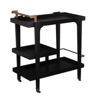 black bar cart