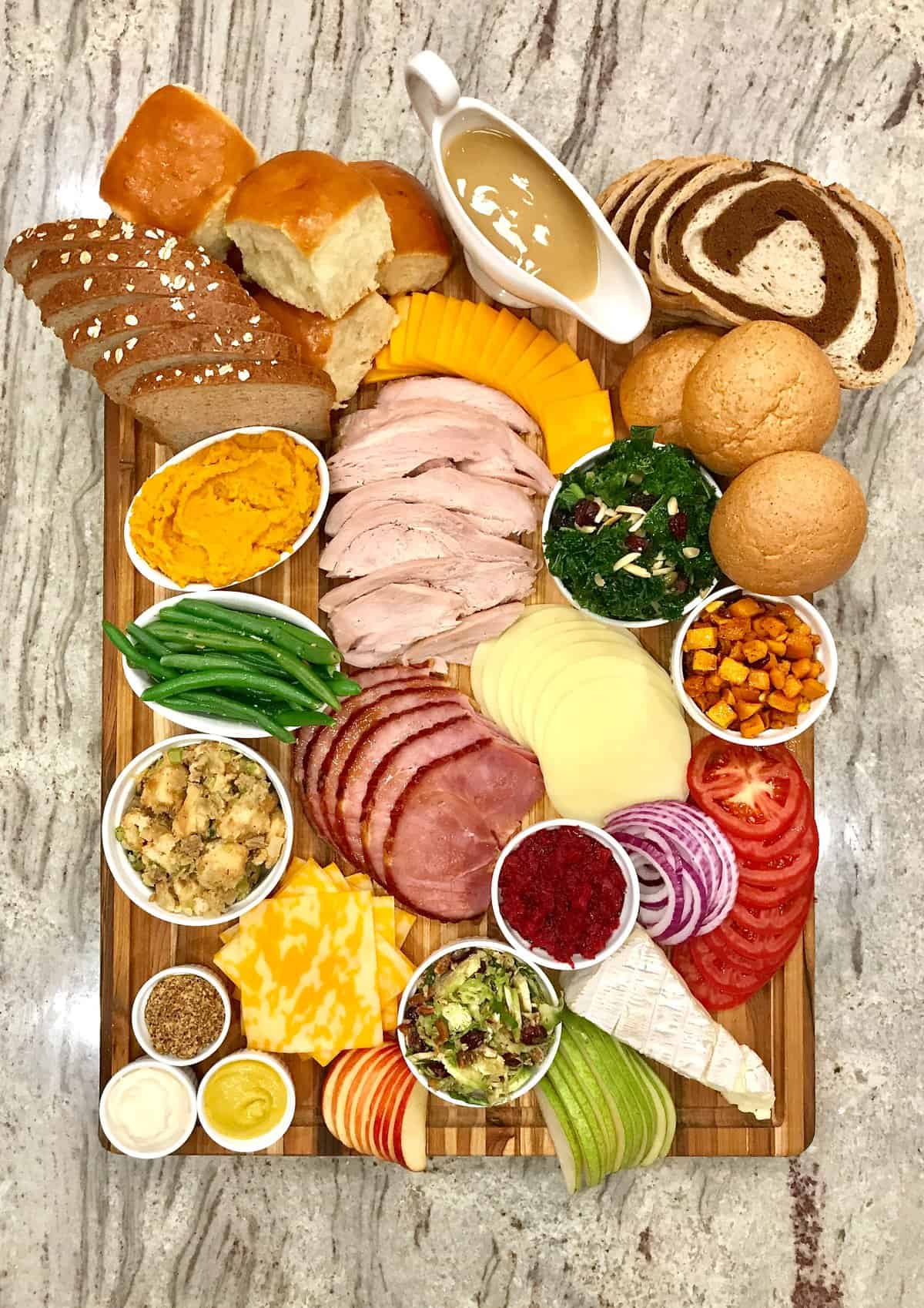 Thanksgiving Leftovers Sandwich Board