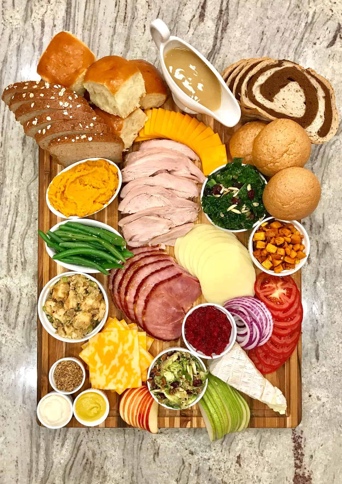 Thanksgiving Leftovers Sandwich Board