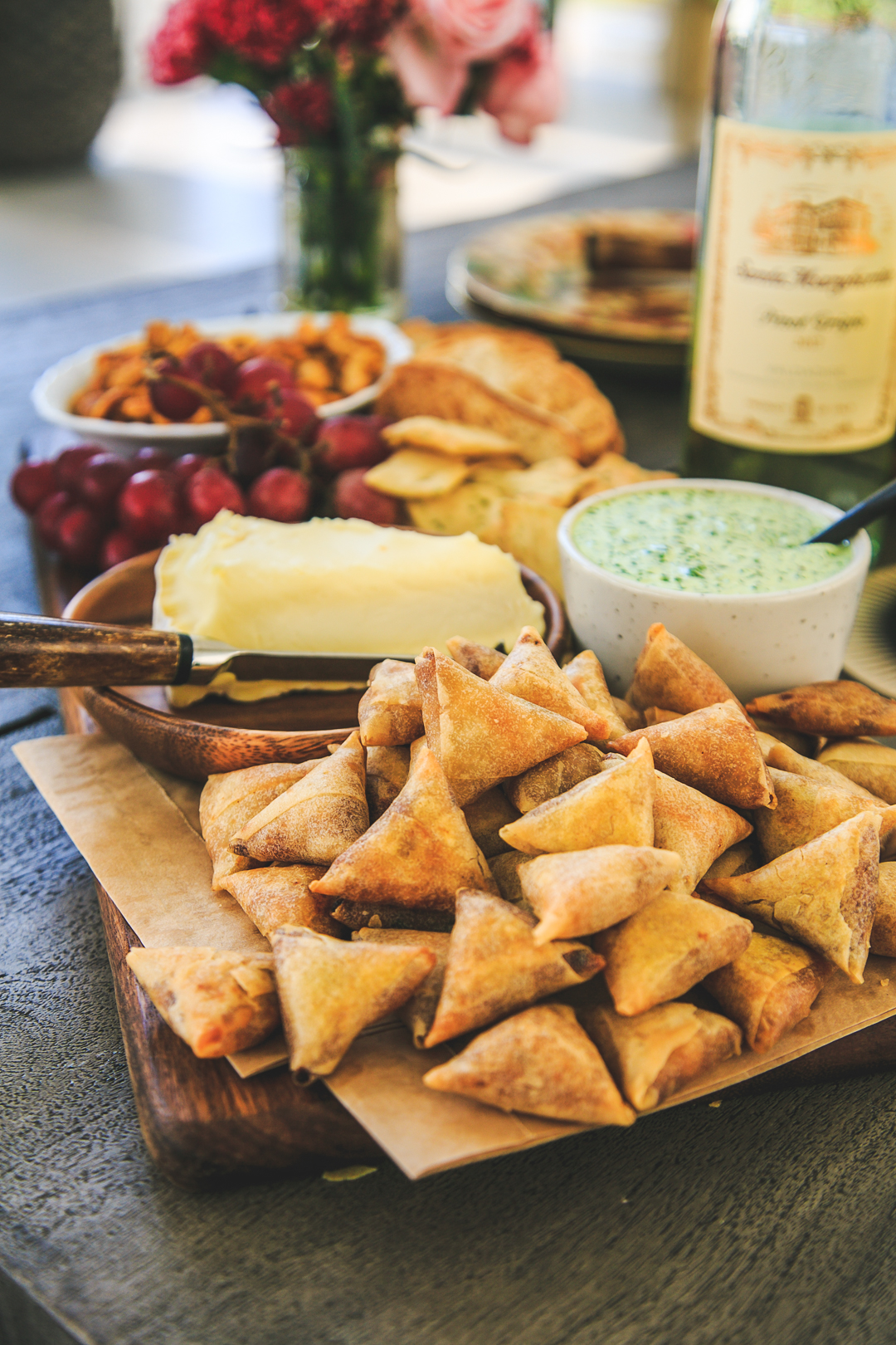 Indian Inspired Snack Board