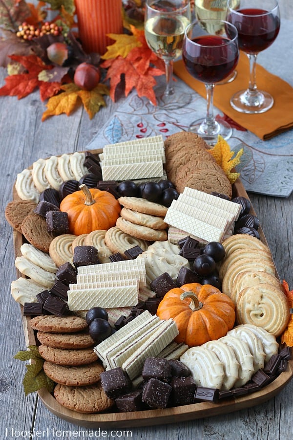 Thanksgiving Cookie Board