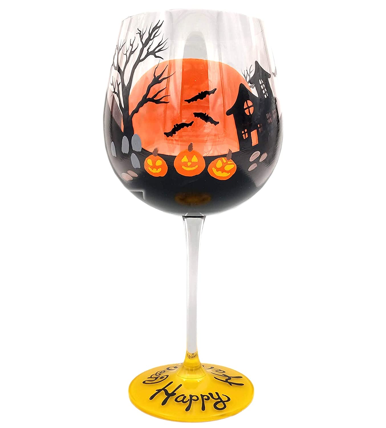 Halloween Travel Wine Glasses