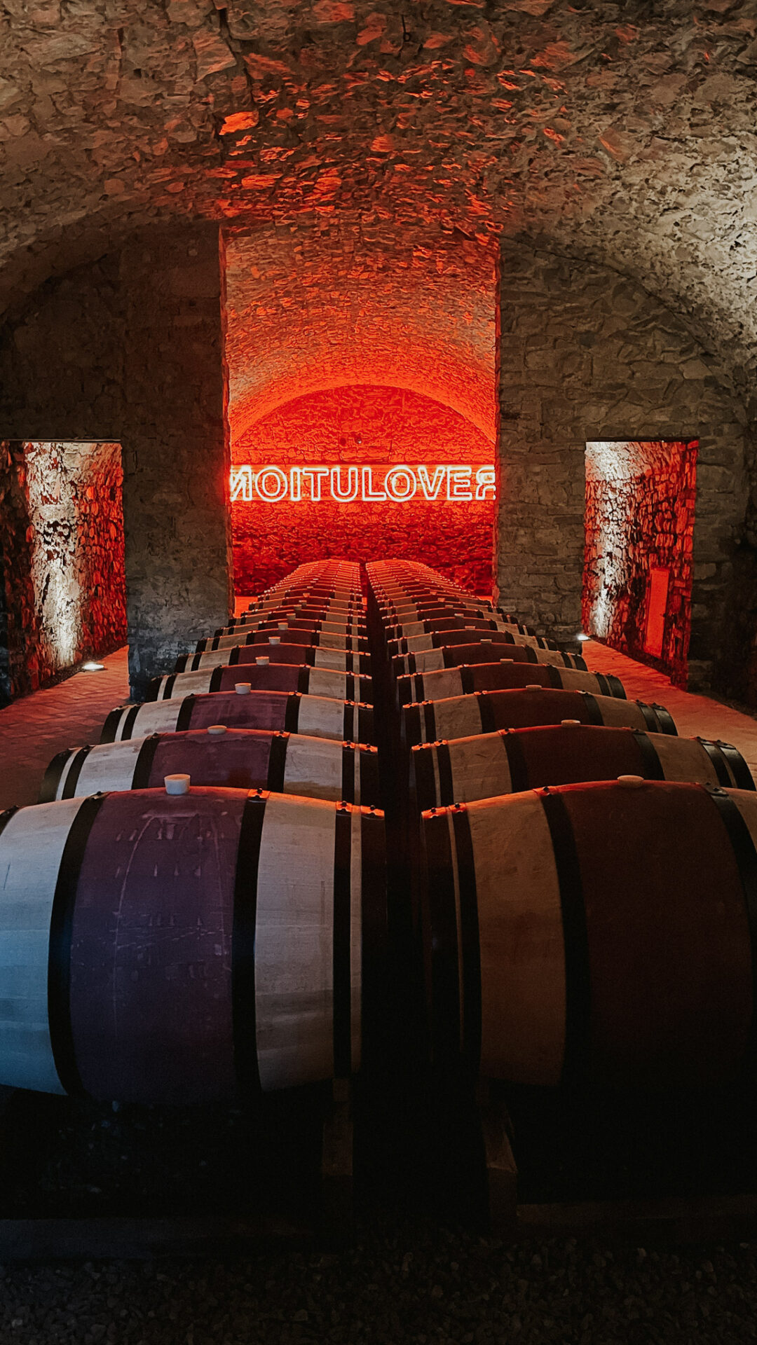 Castello di Ama winery art