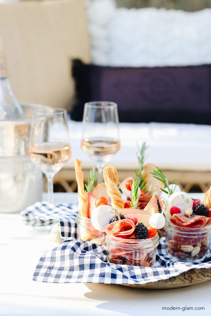 Individual Charcuterie Jars