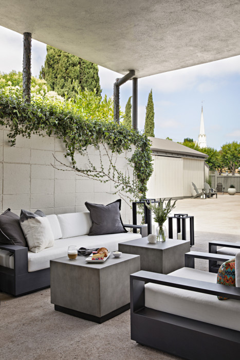 Outdoor patio furniture seating