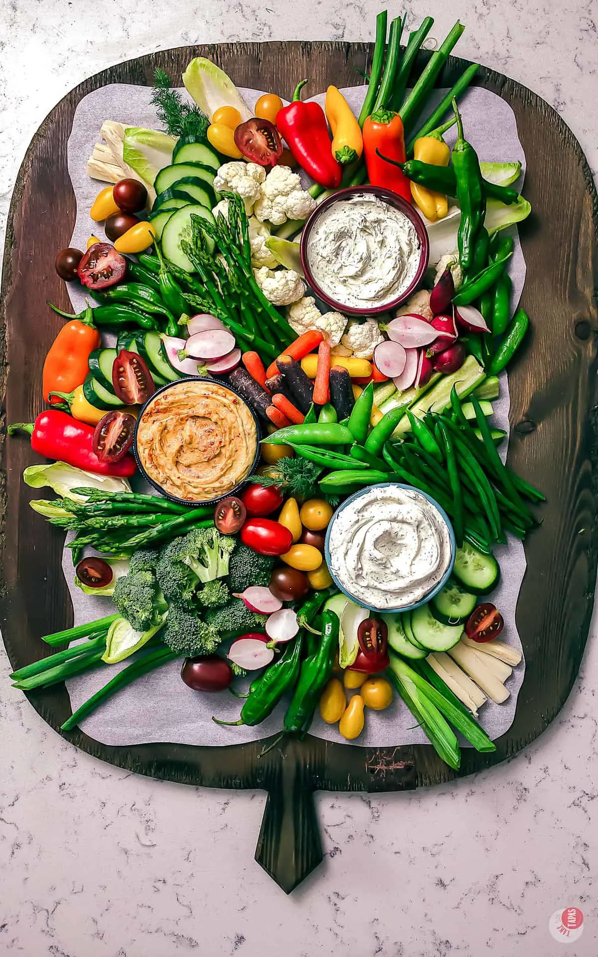 Easy Crudité Platter