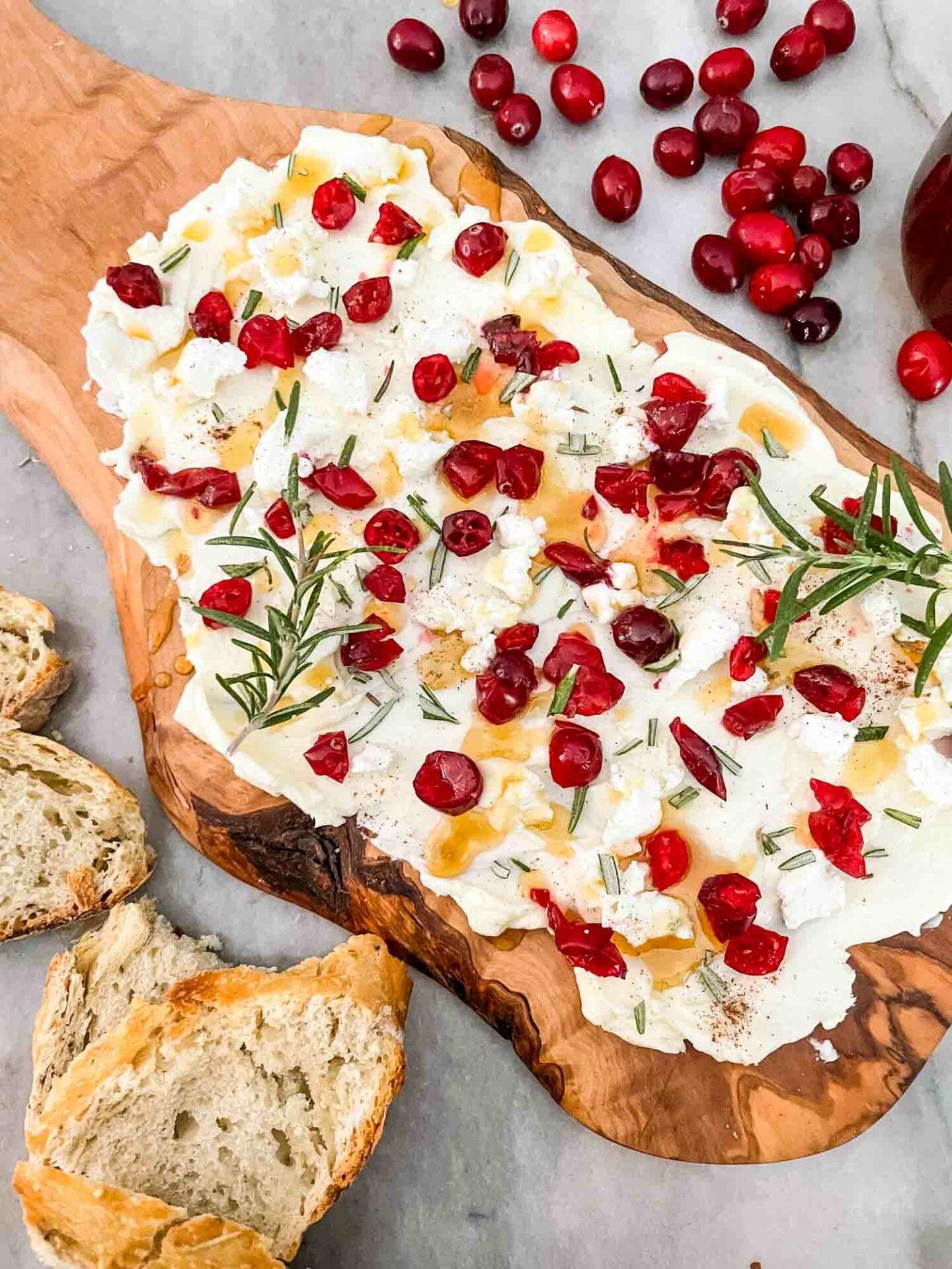 Cranberry Butter Board