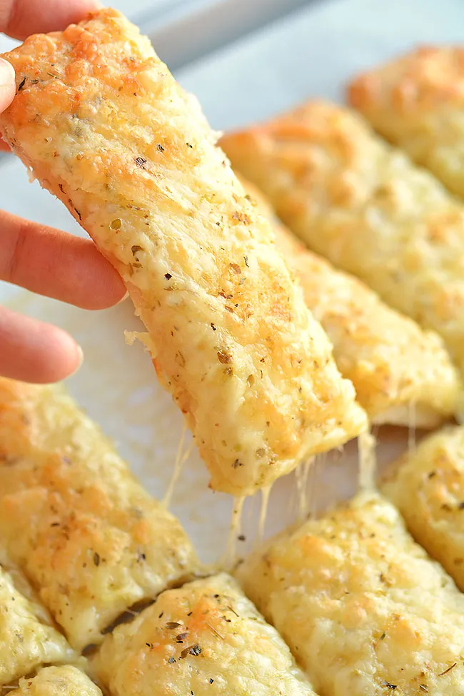 Cheesy Garlic Breadsticks