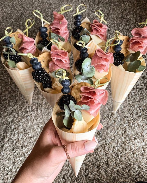 Charcuterie cone inspiration