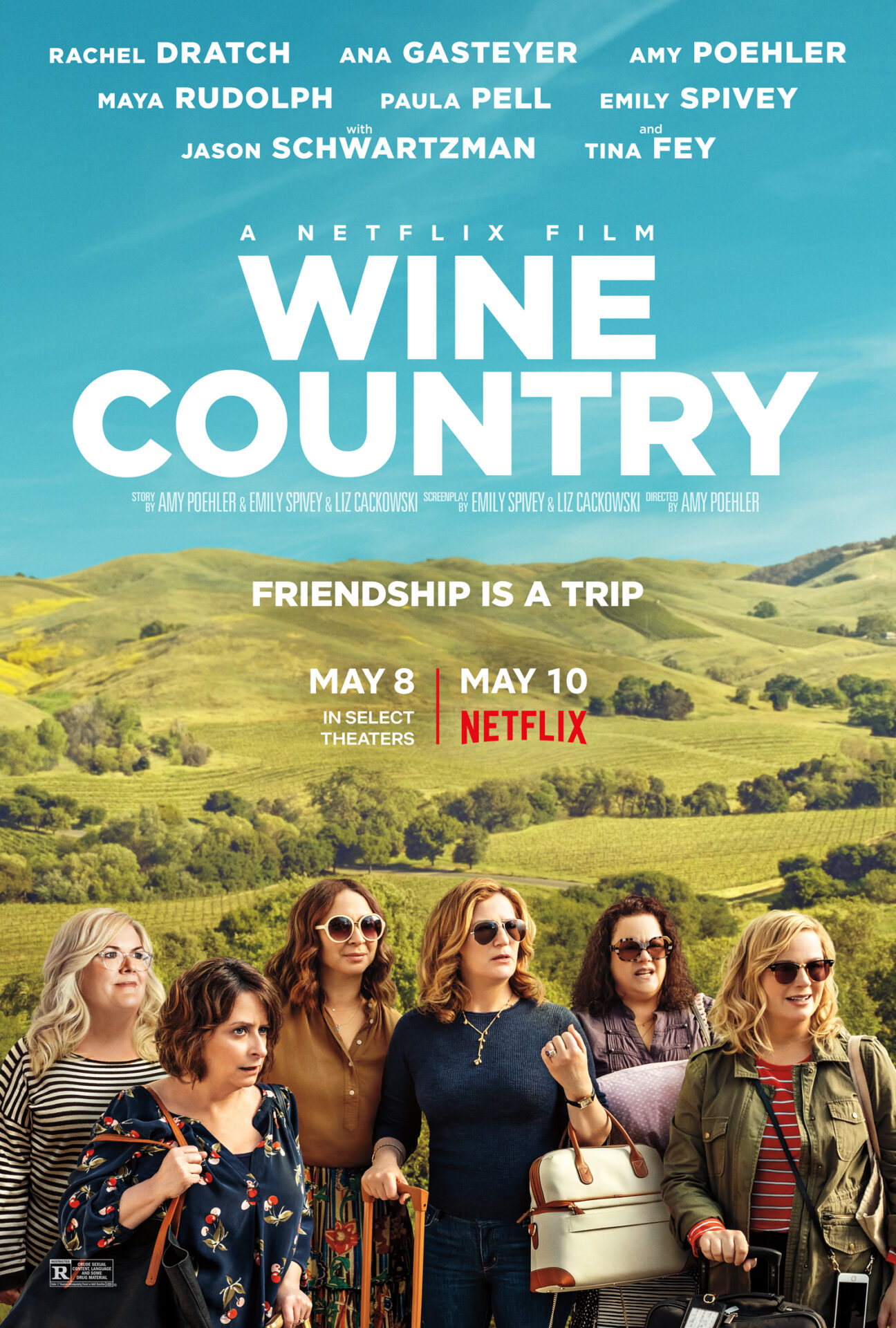 wine country movie promo poster