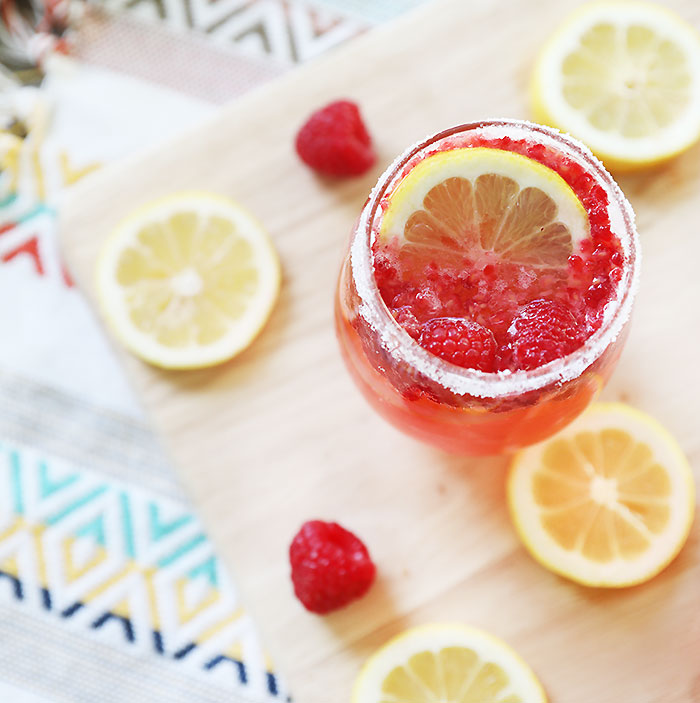 Raspberry Limoncello Prosecco