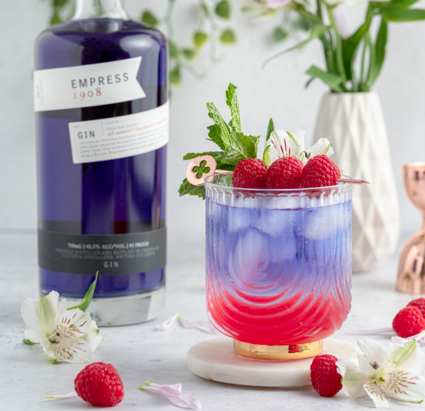 Berry Blossom Gin Cocktail