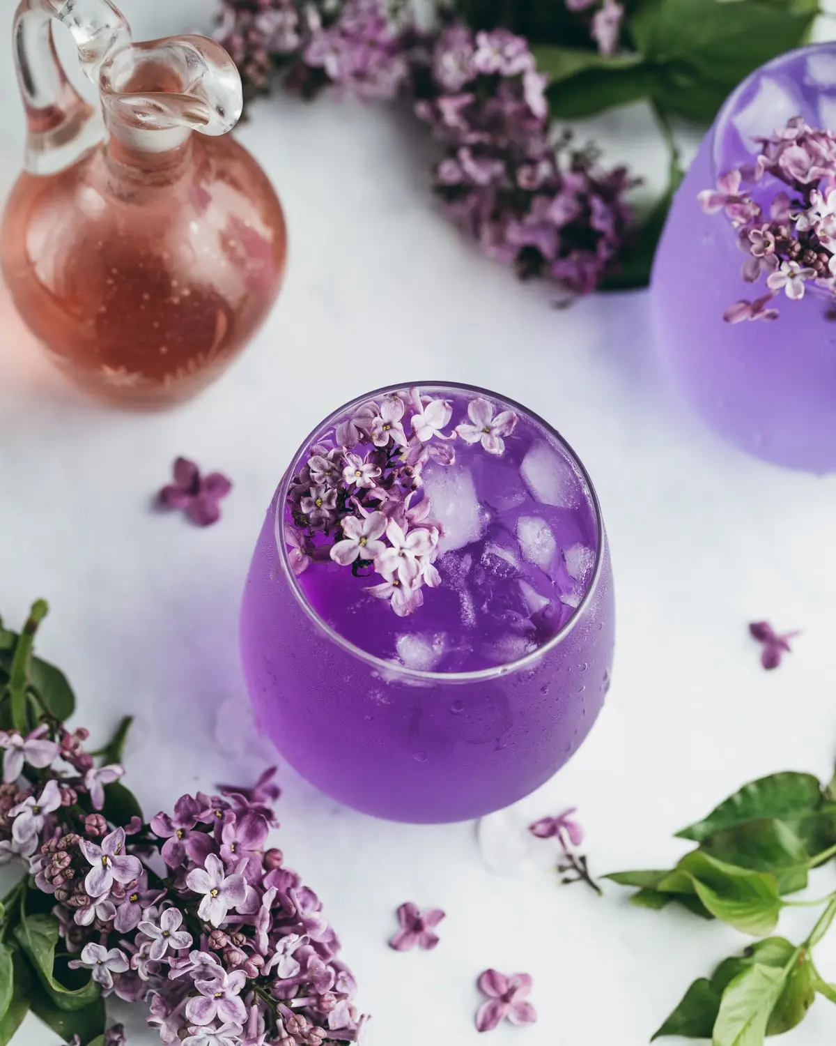 Lilac Gin Cocktail